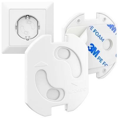 DELEYCON 5x Kindersicherung Steckdosen Steckdosenschutz Steckdosensicherung Kinderschutz