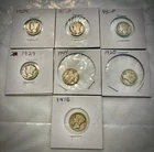 Lot Of 7 Mercury Dimes 90% Silver🔥🔥🔥