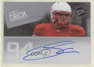 2012 Press Pass Signings Jared Crick #PPS-JC2 Rookie Auto RC 2t7