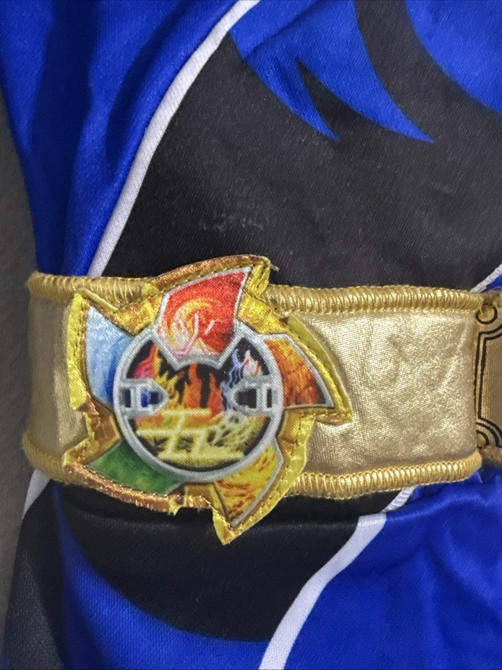 Disfraz Power Rangers Azul Rangers Niños (8-10) Mono Solo Halloween Juegos con disfraces * Foto 2 de 4