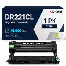 DR-221CL Black Drum Unit replacement for HL-3180CDW MFC-9130CW MFC-9140CDN
