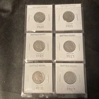 Lot of 6 - Buffalo Nickels 1920-1929