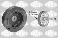 Riemenscheibe Kurbelwelle Sasic 2154003 FÜR Renault Kurbelwellenriemenscheibe