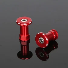 Red 3D Engrave Rear Spools Sliders Holder Stand For HONDA MONKEY 125 2018-2023
