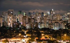 SAO PAULO *2X3 FRIDGE MAGNET* CITY SKYLINE BRAZIL SOUTH AMERICA CATHEDRAL PARK