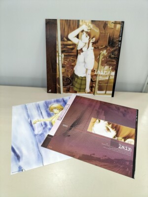Serial Experiments Lain laserdisc 5LD BOX set All Obi Insert anime