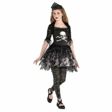Prima Zomberina Costume Girls XLarge 14 - 16 Zombie Dancer Black