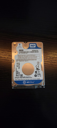 Western Digital Blue 500GB, SATA III, 2,5 Zoll Interne Festplatte (WD5000LPVX)