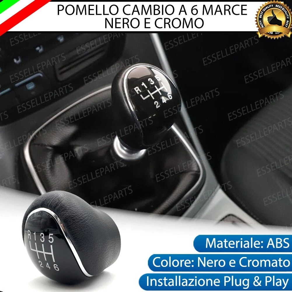 Eosnow Pomello Cambio Leva Cambio MT A 5 Velocità Per Ford Focus Mondeo Mk3 S Max Nuovo Nero 85217604