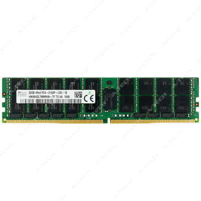 Hynix 32GB DDR4 2133MHz PC4-17000 LRDIMM Server Memory RAM 1x (HMA84GL7MMR4N-TF)