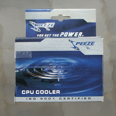 Speeze 9T288B1M3G 70mm Ball CPU Cooler   - DC Fan Included - Brand New