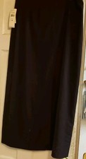 NEW Norton Mcnaughton Deep Purple Straight Maxi LONG Skirt Women Size 14 NWT 44
