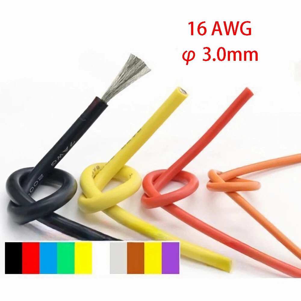 PVC Servolitze 3-adrig Verdrillt Futaba 0.14 Qmm 72 X 0.05 Mm