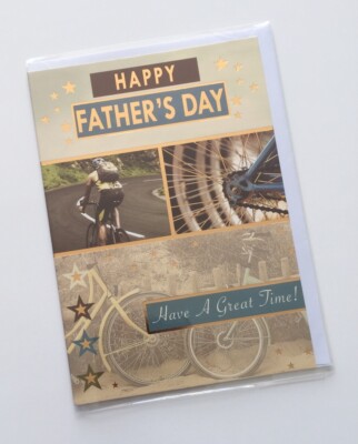 Glückwunschkarte Vatertag Viel Spaß! You are Loved Cycling Theme C25