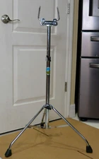 1970s/80s Ludwig HERCULES DOUBLE TOM HOLDER FLOOR STAND for YOUR DRUM SET! K297