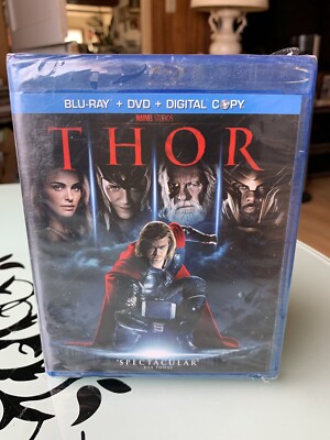 THOR on Blu Blu-ray DVD Digital Copy Eng French Spanish Portuguese