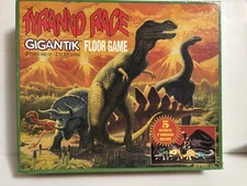 Tyranno Race Dinosaur T Rex Floor Game Gigantik 1992 Vintage Ultra Rare EC HTF!