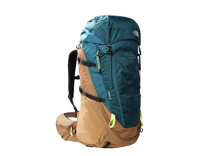 north face backpack 65l The North Face Terra 65L Internal Frame Hiking Backpack NF0A3GA5-IXU Blue  Coral