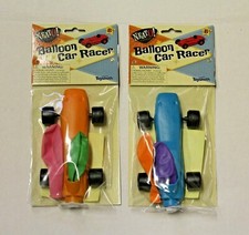 Balloon Racer Race Car with Decals Assorted - Great Gift or Party Races Games
