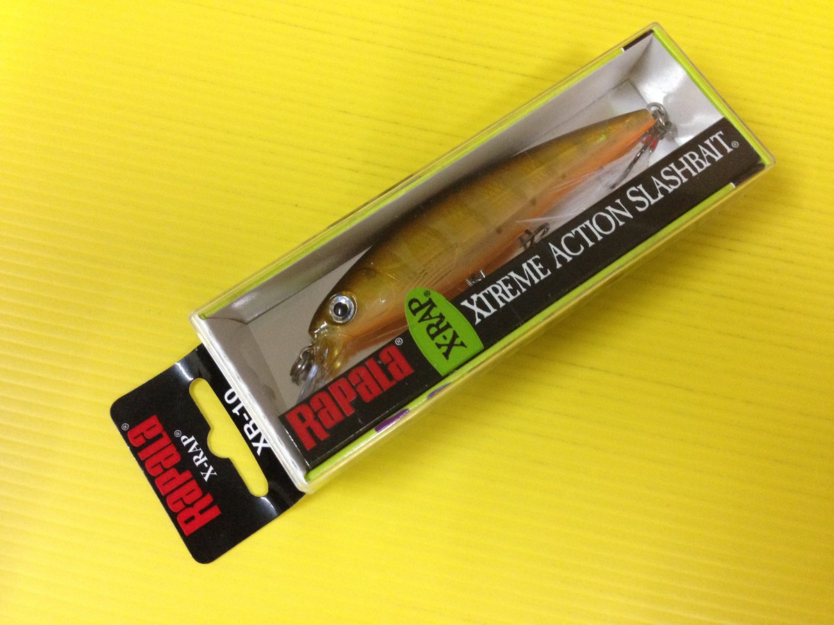 Rapala X-Rap XR-10 RVP, River Perch Color Jerkbait Lure, NIB. | eBay