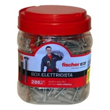 FISCHER TASSELLI SX 6SC (200x) IN BARATTOLO E PUNTA SDS6