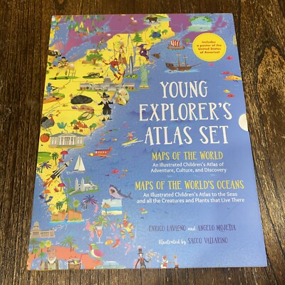 Young Explorer's Atlas Set Maps of the World Maps of the World's Oceans NEW