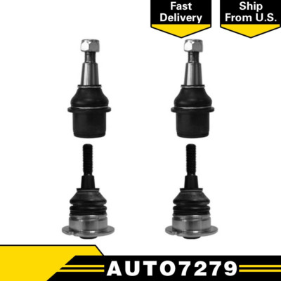Fits 2006~2013 Land Rover Range Rover Sport 4pcs Front Upper Lower Ball Joint