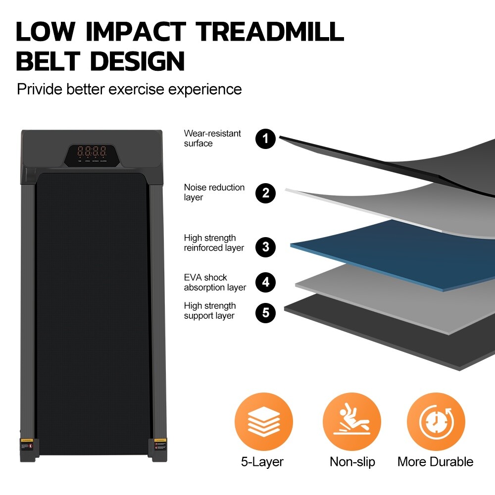 Under Desk Treadmill for Home Use Portable Treadmill Electric