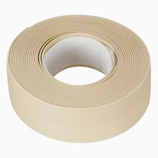 Waterproof Seal Caulk Strip Tape Self Adhesive 0.87"W x 10.5'L PVC Sealing Tape
