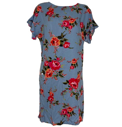 BeachLunchLounge Dress Womens Small Shift Above Knee Floral Sundress Lightweight