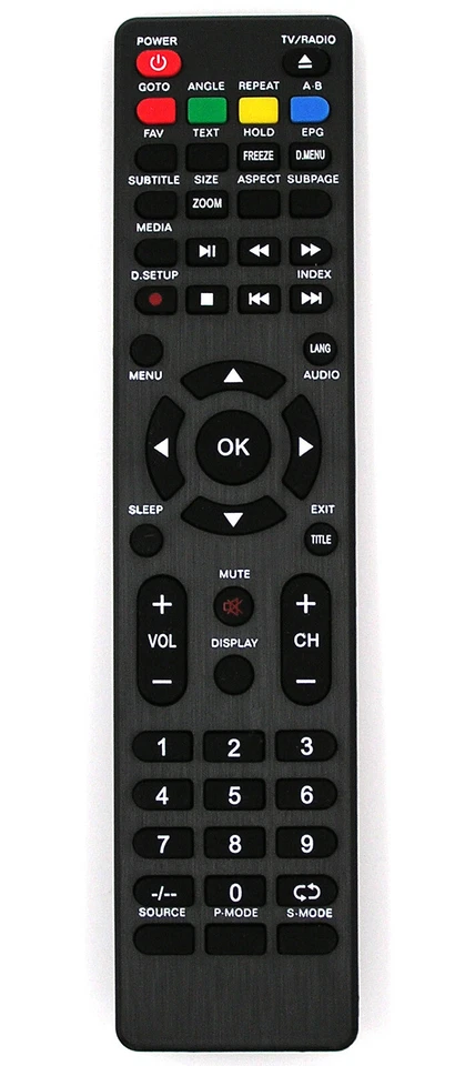 Ersatz Fernbedienung für JTC DVX5 | DVX5 (DVB-PMU1550105HCATSI G4C5-GSU55-SF)