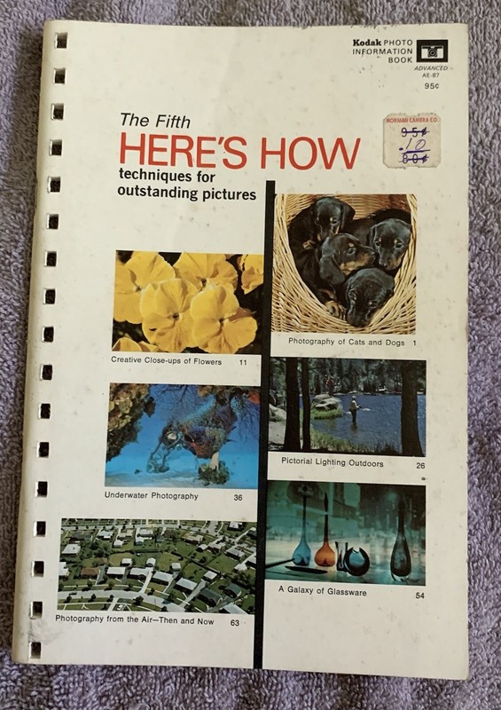 Vintage Kodak Information Book Techniques for Outstanding Pictures, Here's How 5