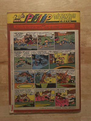 Mickey Magazine Walt Disney Comic Belgium Dutch 1955 #269 | eBay