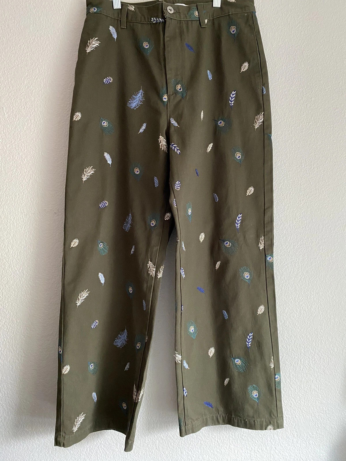 Pantalon rave vintage Keita maruyama Japon jambe large Jnco EDM split CDG Supreme