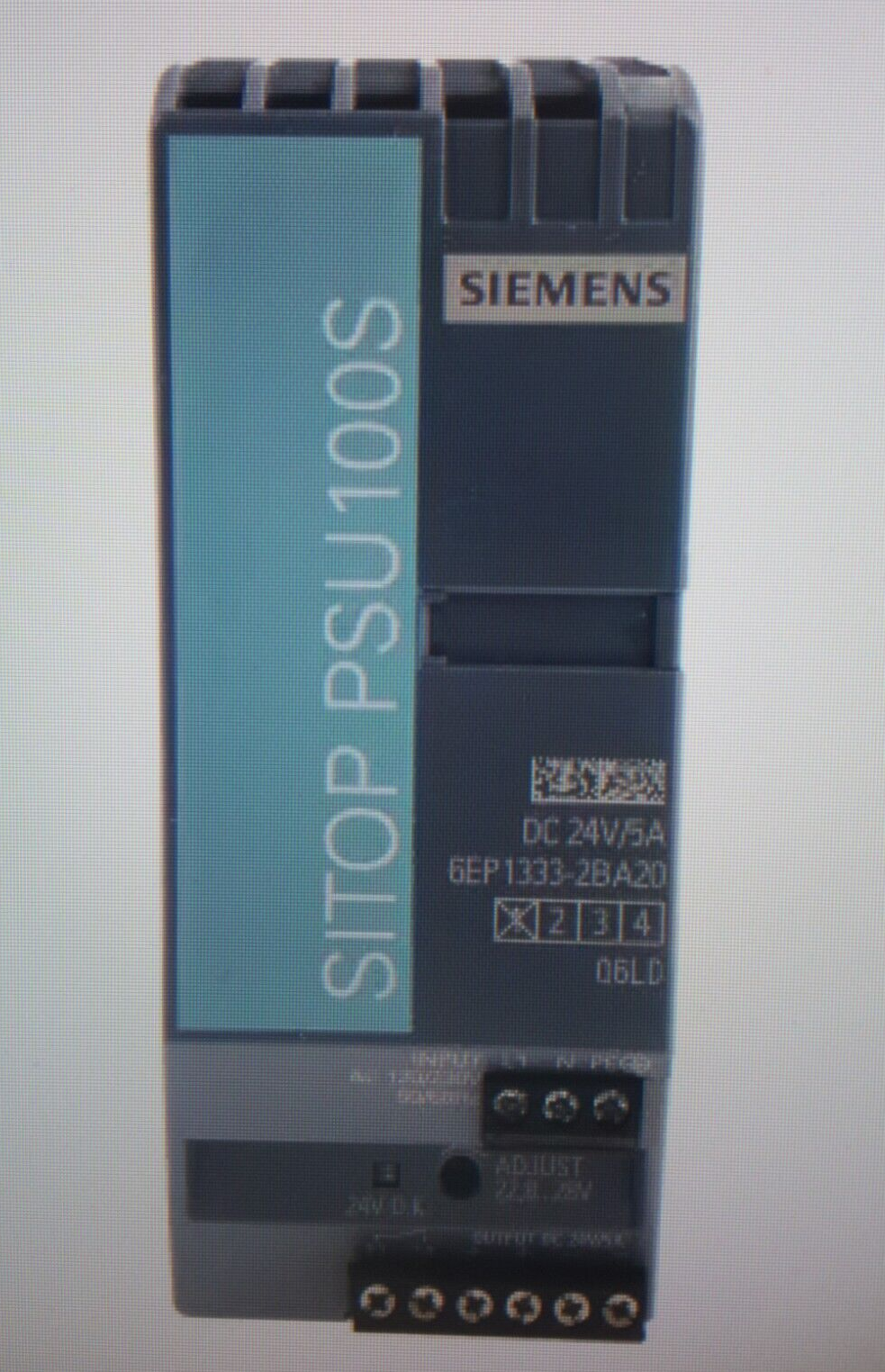 Siemens SITOP PSU100S Switch Mode DIN Rail Power Supply 6EP1333-2BA20 - New