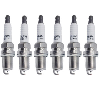6PCS Iridium Spark Plugs for 06-11 Hyundai Azera VW Beetle Jetta Golf Audi BMW