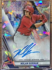 2019 Bowman's Best Best of 2019 Auto Atomic #B19NG Nolan Gorman (#25/25)