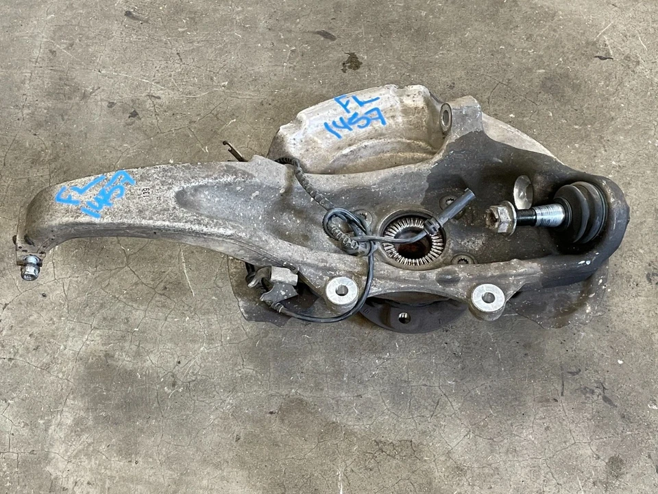 13 14 15 BMW Alpina B7 F01 F02 Front Left Spindle Knuckle Hub AWD 1457 OEM - Image 3 of 4