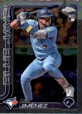 2025 Topps Chrome #276 Leo Jimenez Rookie Toronto Blue Jays - BK238