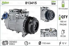 Klimaanlagen – Kompressor R 134a PAG 46 813415 VALEO für BMW 1 1 Coupe 3 X1 5