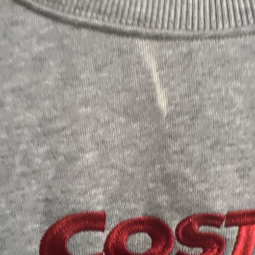 Costco Unisex Grey Cotton Blend Pullover Sweatshirt. See Description - Picture 2 of 4