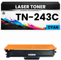 2 X Toner TN-243C Cyan FüR Brother Kompatibel TN243C Premium Alternative GüNstig