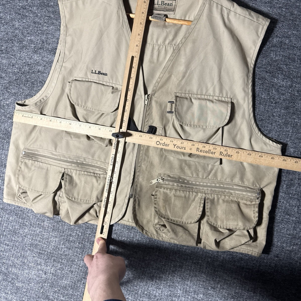Veste Outdoor Nombreuses Poches Gilet Utilitaire Cabela's Pour Homme Taille XXXL - Pour Pêche, Chasse, Plein Air, Nombreuses Poches Veste Para