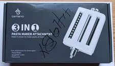 Befano 3-in-1 Pasta Maker Attachment for KitchenAid Stand Mixer Roller Spaghetti