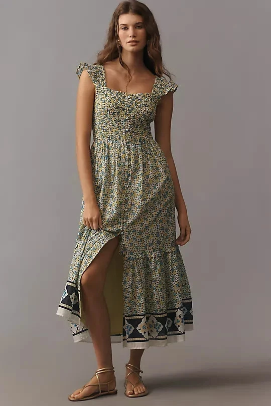 knee length dresses for ladies New Anthropologie Rare