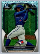 2023 Bowman Chrome #BCP-250 Adrian Pinto Prospects Mojo Refractor