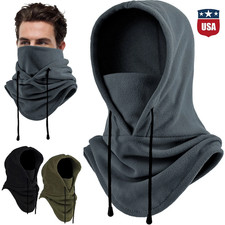 Winter men women Fleece Balaclava Thermal Sports Face Mask for Motorcycle Ski US