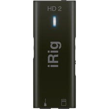 IK Multimedia iRig HD2 Studio-Quality Guitar Interface for iOS/MAC LN