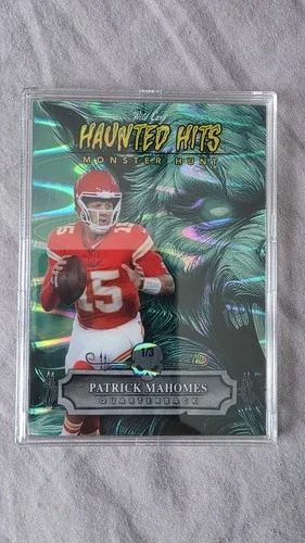 2024 Wild Card Patrick Mahomes Haunted Hits Monster Hunt 1/3 #HHWW-PM