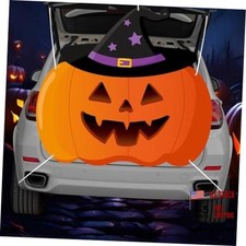 Halloween Trunk or Treat Car Decorations Kit, Pumpkin Car Decorations pumpkin